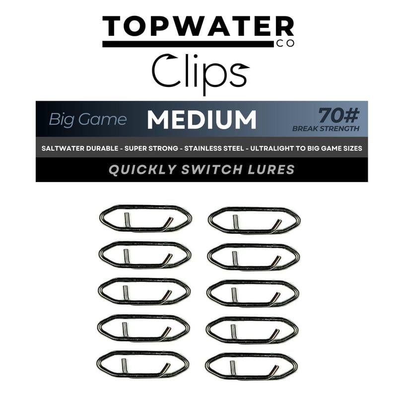 Topwater Co Speed Clips