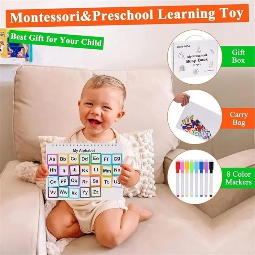 My Preschool Busy Book 📚 🎅 Best Christmas Gift for kids