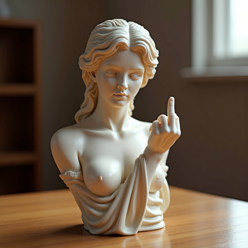 🎨✨ Venus with Attitude – The Original ‘Talk to the Hand’ Icon!