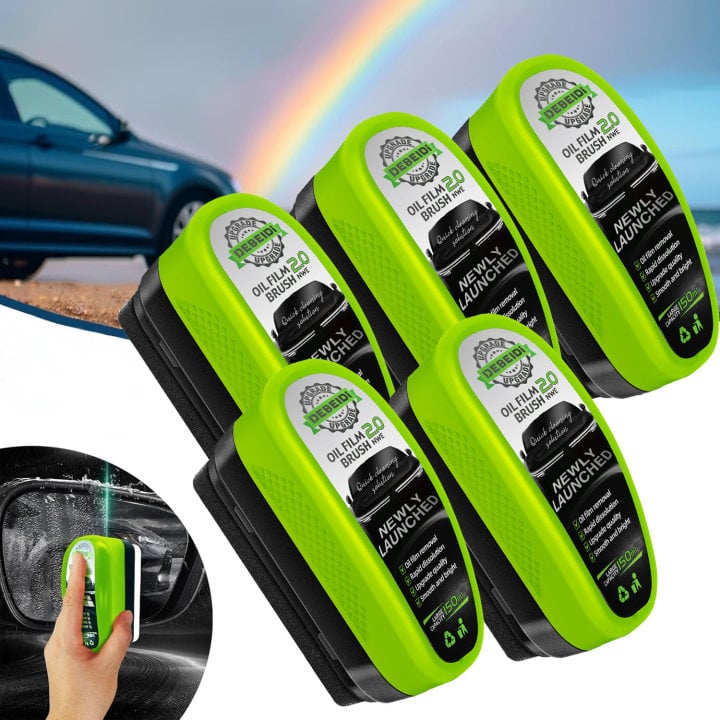 🔥 New upgrade Glass cleaning board-Automotive Oil Film Cleaning Brush