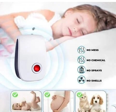 🔥2025 Upgrated Pest Control Ultrasonic Repellent