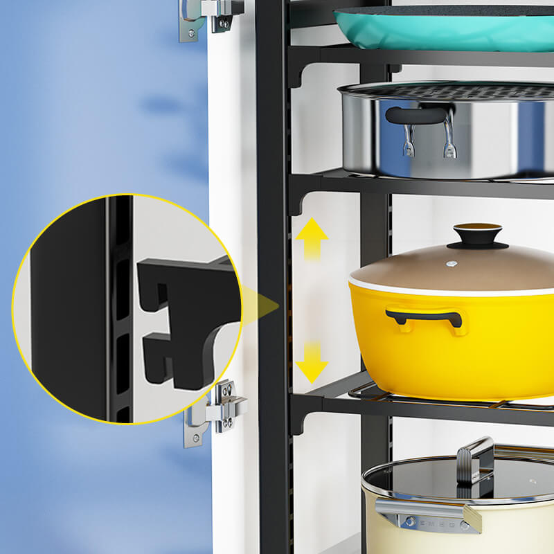 Multipurpose kitchen shelves