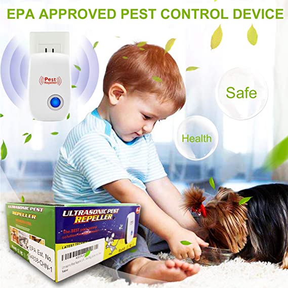 🔥2025 Upgrated Pest Control Ultrasonic Repellent