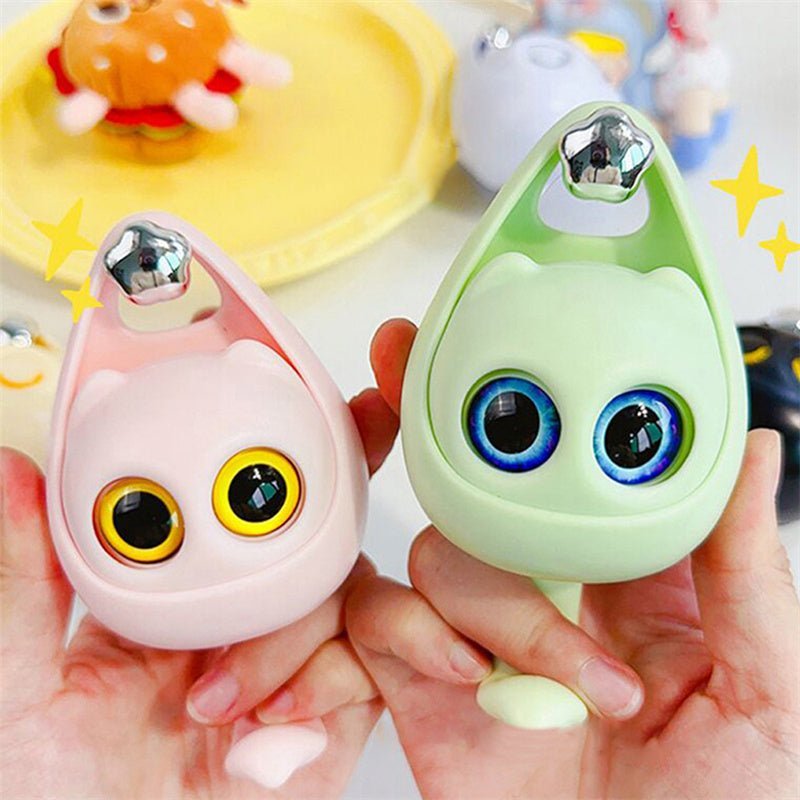 Cute Cat Coat Hook with Blinking Eyes