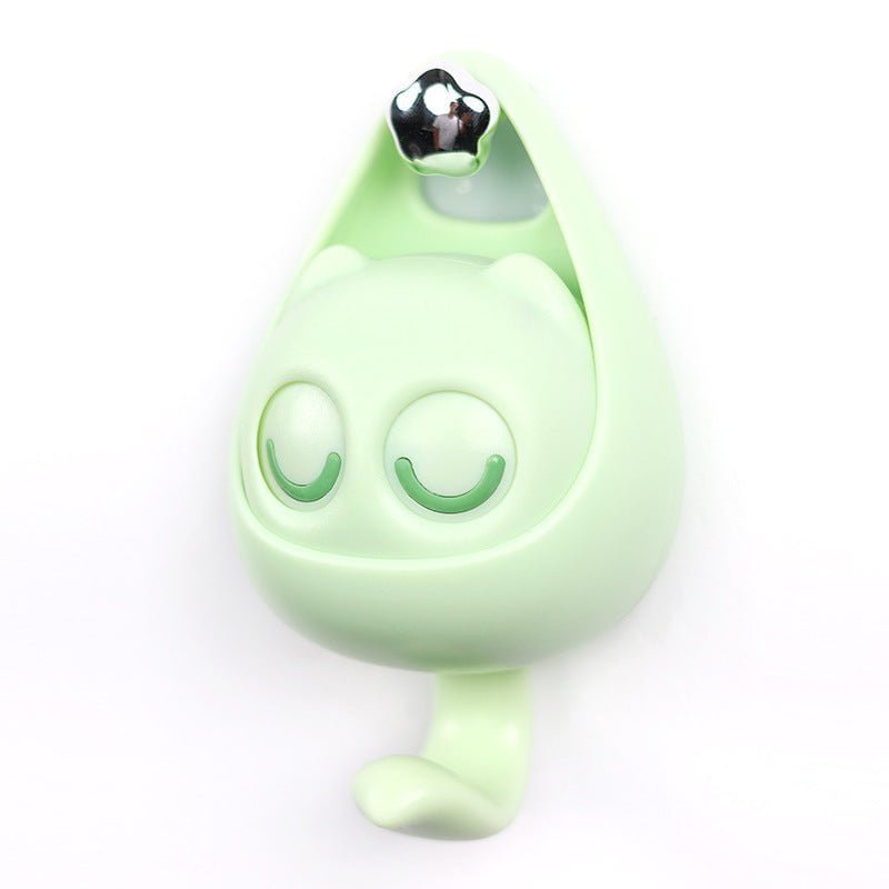 Cute Cat Coat Hook with Blinking Eyes