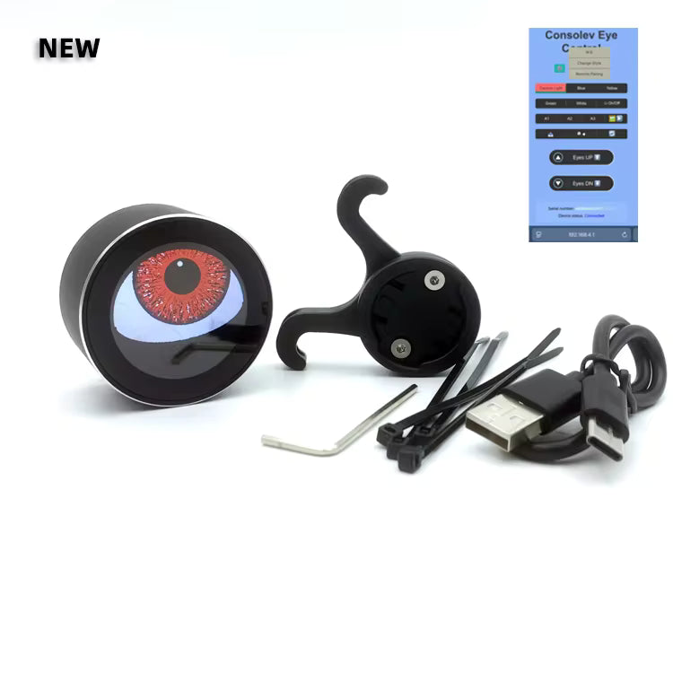 'Dynamic Devil's Eyes''Multiple eye shapes, connect your phone to design your own patterns.