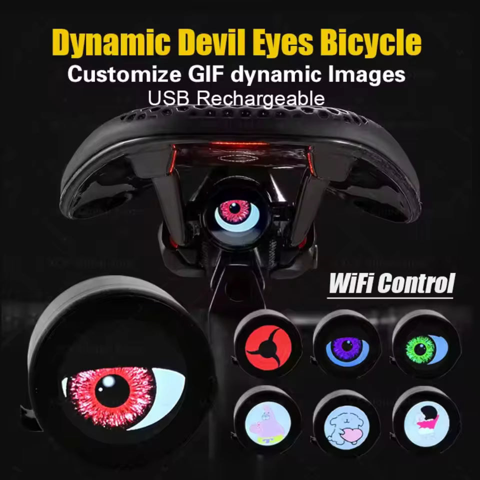 'Dynamic Devil's Eyes''Multiple eye shapes, connect your phone to design your own patterns.