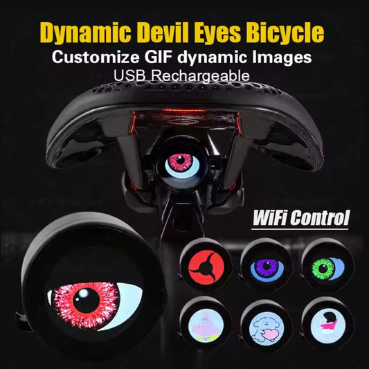 'Dynamic Devil's Eyes''Multiple eye shapes, connect your phone to design your own patterns.