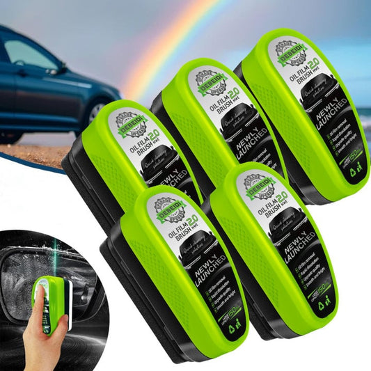 🔥 New upgrade Glass cleaning board-Automotive Oil Film Cleaning Brush